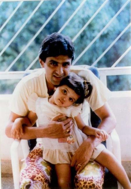 Deepika Padukone with her famous dad, badminton legend Prakash Padukone. Deepika made her Bollywood debut in 2007 opposite Shah Rukh Khan with Om Shaanti Om. She has worked in several successful films since then including Love Aaj Kal, Housefull series, Cocktail, Race 2, Yeh Jawaani Hai Deewani, Chennai Express, Goliyon Ki Raasleela Ram-Leela, Finding Fanny, Tamasha, Bajirao Mastani and Padmaavat. Deepika is married to actor Ranveer Singh.