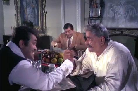 Prithviraj Kapoor, Raj Kapoor and Randhir Kapoor in Kal Aaj Aur Kal: Three generations of the Kapoor family famously came together for this film which deals with the clash of ideologies. While Randhir made his acting debut with this movie, he also directed the film.