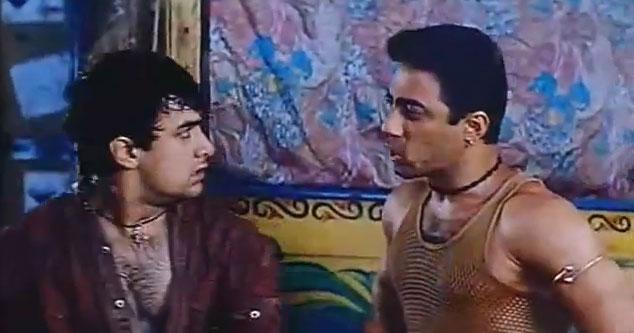 Aamir Khan and Faisal Khan in Mela: Aamir specifically starred in this 2000 film to support his brother Faisal, whose acting career was going nowhere. The movie ended being the biggest disaster of that year.