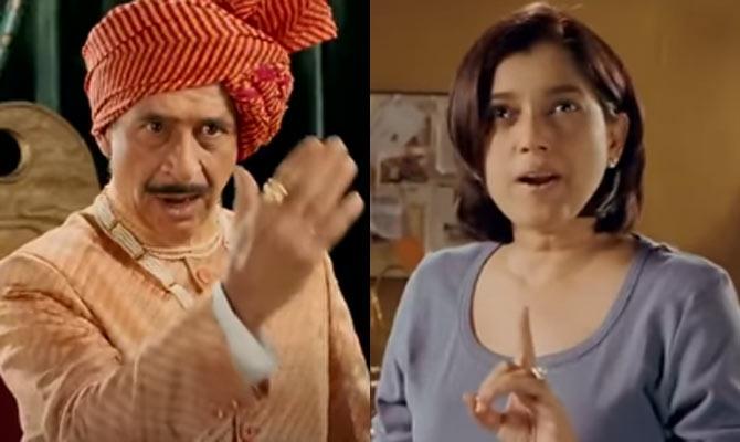 Naseeruddin Shah and Ratna Pathak Shah in Jaane Tu... Yaa Jaane Na: The 2008 film which marked Imran Khan's debut had the real-life husband and wife playing Imran's parents.