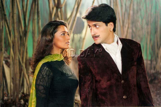 Inder Kumar hit headlines in 2014 when a model accused him of sexually assaulting her on the pretext of giving her a role in a Bollywood movie. In picture: Inder Kumar with Madhuri Dixit.