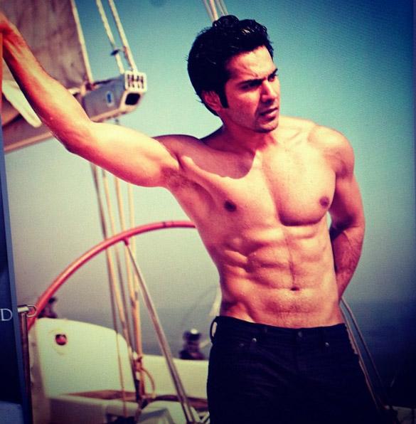 Varun Dhawan hits the gym for one and a half hours every day and is trained by celebrity fitness expert Prashant Sawant.