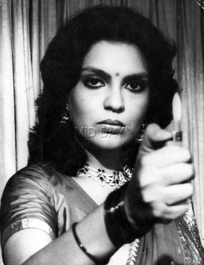 In picture: Zeenat Aman in a scene from 'Aurat' (1986).