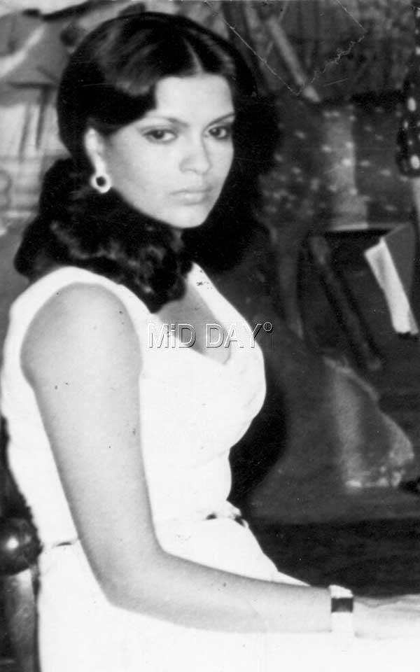 In picture: Zeenat Aman's photo from her modelling days.