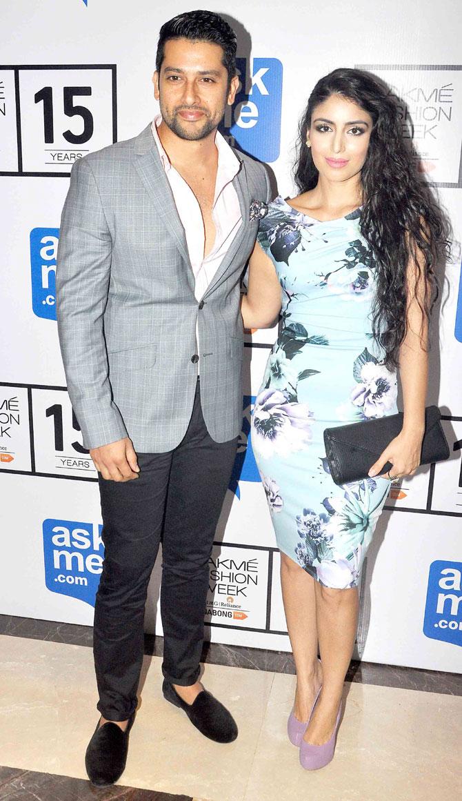 Aftab Shivdasani and Nin Dusanj