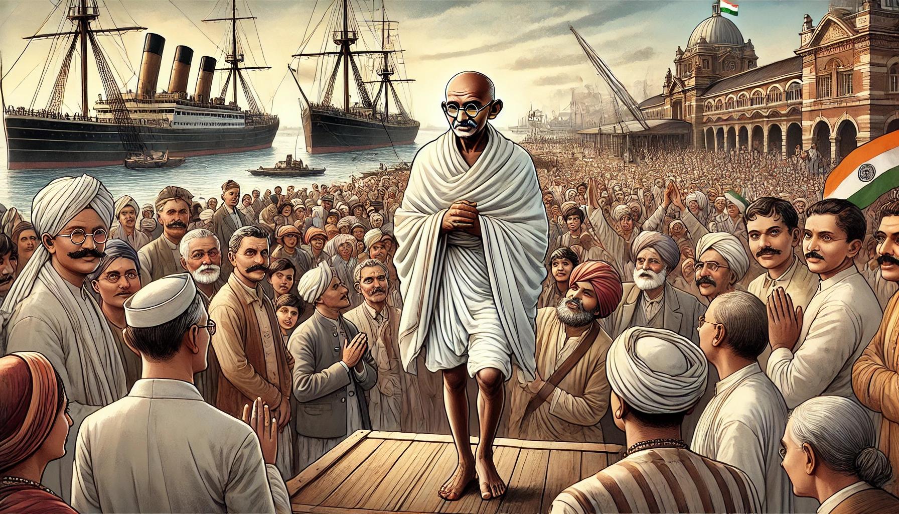Return to India