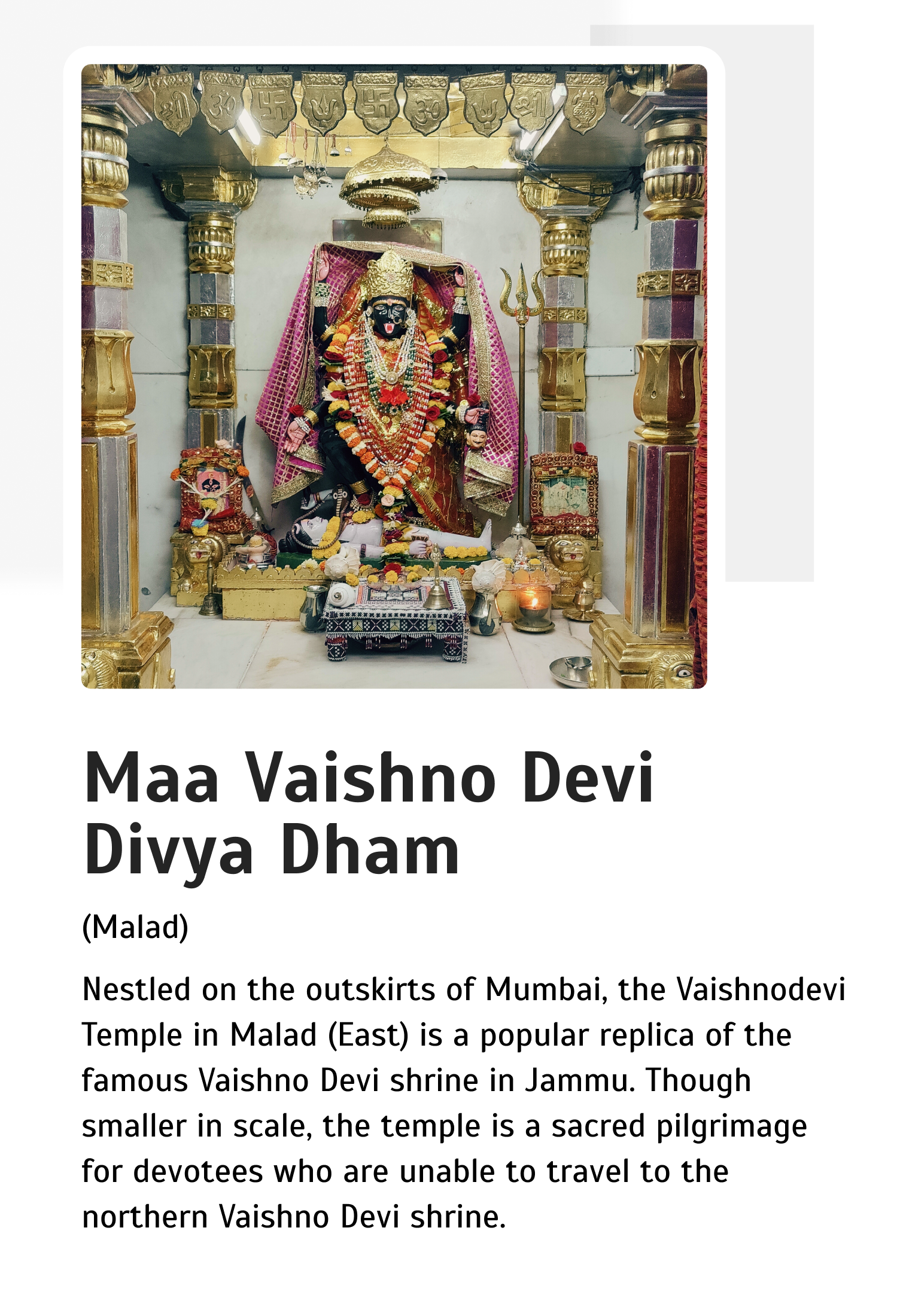 Maa Vaishno Devi Divya Dham