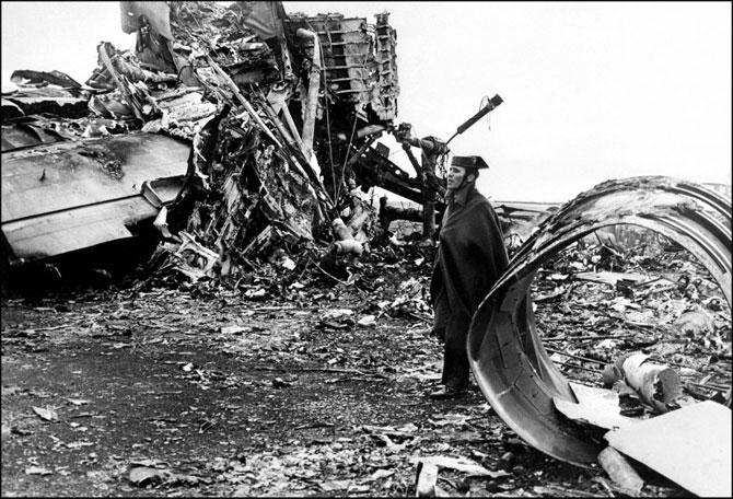 Tenerife airport disaster crash, 1977: On March 27, 1977, two Boeing 747s- one belonging to KLM and the other to Pan Am-collided on a foggy runway at Tenerife-North Airport (formerly Los Rodeos) in the Canary Islands. The incident killing at least five hundred and eighty-three people, becoming the biggest air disaster in the history