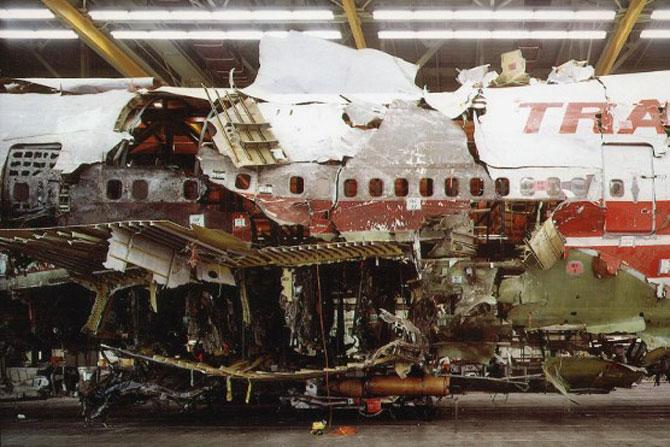 TWA 800 crash, 1996: Trans World Airlines Flight 800 (TWA 800) on July 17, 1996, exploded and crashed into the Atlantic Ocean near East Moriches, New York just minutes after the takeoff from JFK Airport. All 230 people on board were killed. The flight was a scheduled international passenger to Rome with a stopover in Paris. The plane crash was speculated to be a terrorist attack but a four-year-long joint investigation by FBI, NYPD and Joint Terrorism Task Force concluded that the probable cause of the accident was an explosion of flammable fuel vapours in the center fuel tank