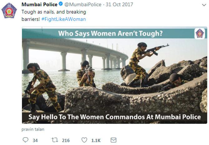 The Mumbai police is a force full of brave men and women who guard the city against all threats, 24x7