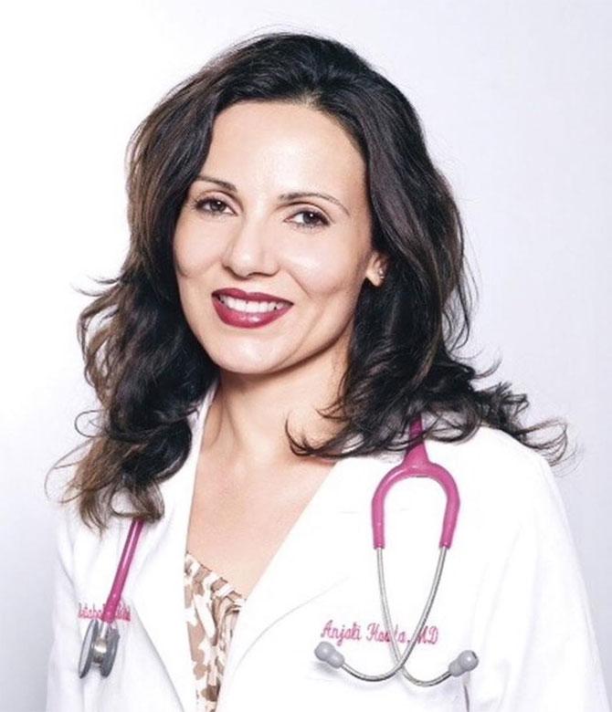 On her Instagram page, Anjali Hooda Sangwan captioned this image as: Thanks docsclub