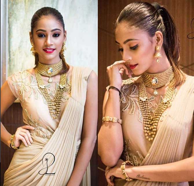 When Anukeerthy Vas was four-years-old, her father apparently went missing and the family is unable to trace him till now. She also has a younger brother who is currently studying in school