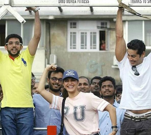 About gyms, Aaditya Thackeray had said that his fancy gyms are simple, they are free and for all. They don't take money to advertise or charge fees. He said that he will promote anyone who promotes sports and fitness for all In picture: Aaditya Thackeray at the inauguration of Dino Morea's gym in South Mumbai. Jacqueline Fernandez was also spotted with them.