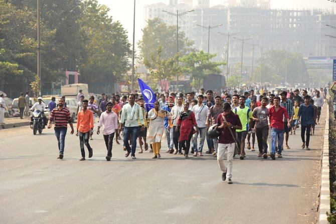 The Dalit protests sent the city into a tizzy and saw a number of people on the streets