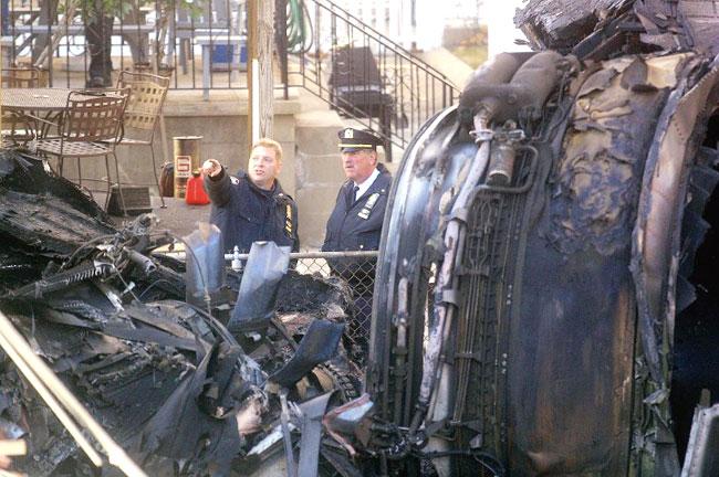 Nov. 12, 2001: American Airlines flight 587 fell into a residential neighborhood in the Rockaway section of New York after the Airbus A300 aircraft crashed after a takeoff from New York's John F. Kennedy International Airport en route to the Dominican Republic. 265 people died including 5 on the ground