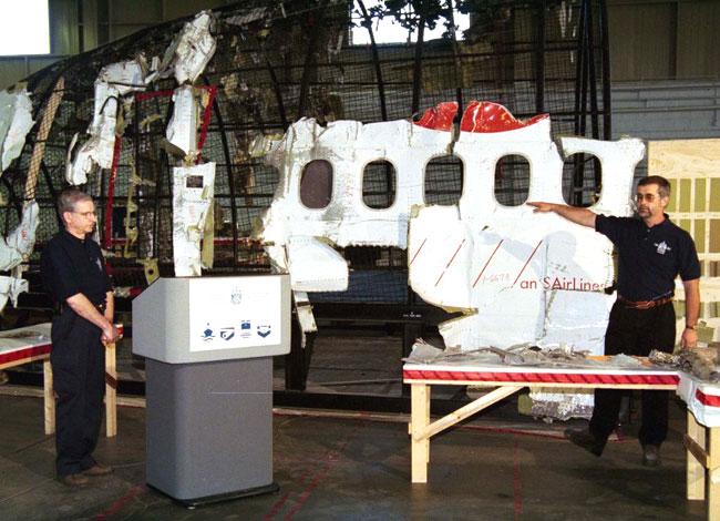 Sept. 2, 1998: Swissair flight 111 MD-11 crashed off Peggy's Cove, Nova Scotia. All 299 people on board were killed