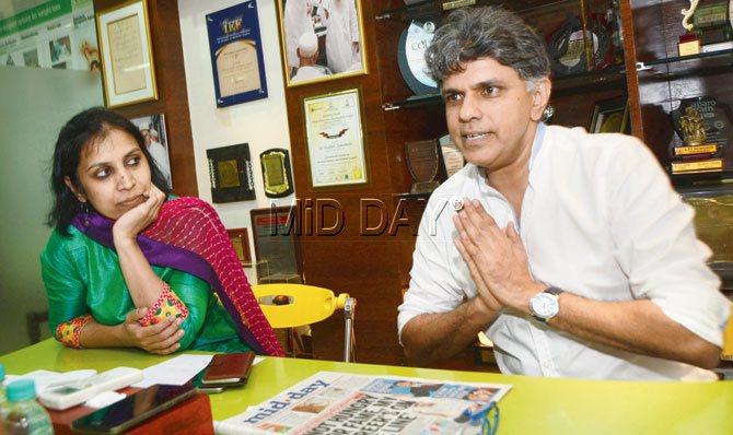 In an exclusive interview with mid-day, Dr Lakdawala said, 'We had only promised to bring down her weight, and we've done that. I had promised that Eman would be able to sit on her own before leaving Mumbai, we've done that.' In an exclusive interview with mid-day, Dr Lakdawala said, 'We had only promised to bring down her weight, and we've done that. I had promised that Eman would be able to sit on her own before leaving Mumbai, we've done that.'