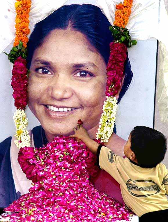 Dacoit-turned politician, Phoolan Devi was gunned down on July 25, 2001, by three masked gunmen outside her Delhi bungalow. The accused later claimed that they killed her to take revenge for the murders of some upper-caste men by Phoolan. Pic/ AFP