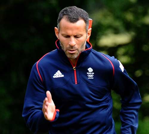 Ryan Giggs: A couple of years back, Giggs found himself in trouble after his romps with former Miss Wales Imogen Thomas and more shockingly his brother Rhodhri's wife Natasha were exposed. Pic/AFP