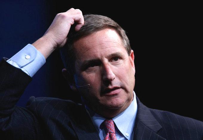 Mark Hurd: The former Hewlett-Packard CEO resigned in August 2010 following an investigation into sexual harassment charges made against him by a former HP contractor. Pic/ AFP