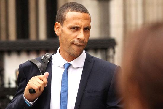 Rio Ferdinand: In 2011, The Manchester United star found himself in the middle of a sex row after names of 10 alleged secret lovers were revealed in a British High Court on Wednesday. Ferdinand was suing a Sunday newspaper over a story about an affair with an interior designer, when lawyers portraying him as a shameless love cheat named 10 girls who claim to have romped with the soccer star. Pic/AFP
