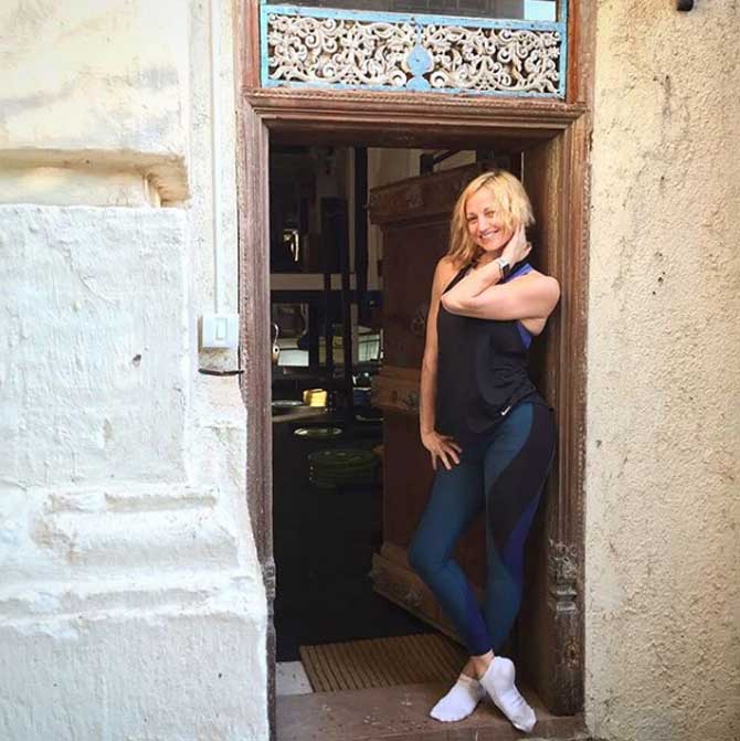 Cindy Jourdain: A celebrity trainer, former prima ballerina is also the founder of Cindy's Bootcamp, together with Alexia Michels and Gigi Bedi, the owner of The Space. The Space studio is one of Juhu's most private and exclusive place to work out where Cindy has tailored a boot-camp method to keep Bollywood, the fashion industry and fitness lovers in shape. Cindy's clientelle include Jacqueline Fernandez, Katrina Kaif, Aditya Roy Kapoor, Sara Ali Khan and other celebs. All image/Instagram