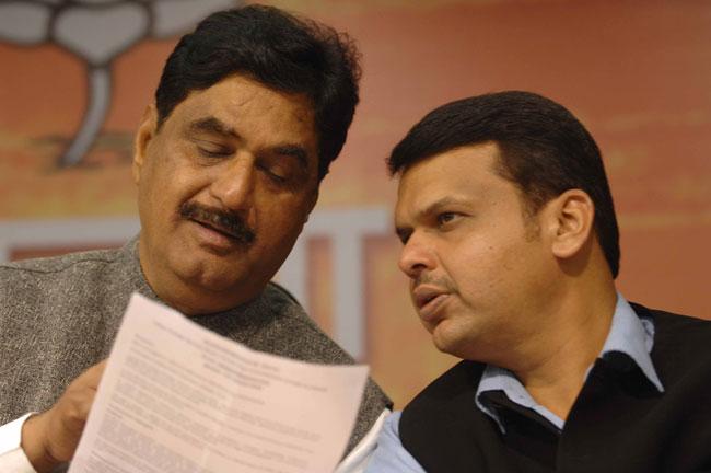 Nephew Dhananjay Munde said all those who loved Gopinath Munde had always raised questions over his death, wondering 'whether it actually was an accident or sabotage   In picture: Gopinath Munde with Devendra Fadnavis at the BJP office in Nariman Point in Mumbai earlier this year