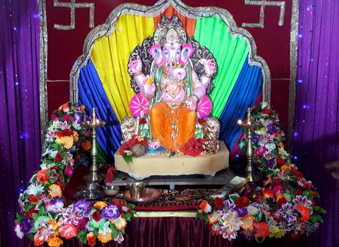 Suryakant Ambre sent in this picture from Savarde, Chiplun