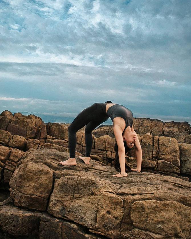 When asked about the reason for her Instagram account, Ishwari Patil said that her aim was to increase awareness about Yoga and its health benefits