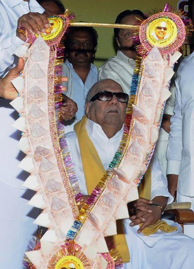 Leaving behind his studies, former DMK leader and Chief Minister of Tamil Nadu M. Karunanidhi immersed himself in politics and social causes at the young age of fourteen. He dropped out of school after he failed thrice in the final year. He passed away in August 2018. Pic/AFP