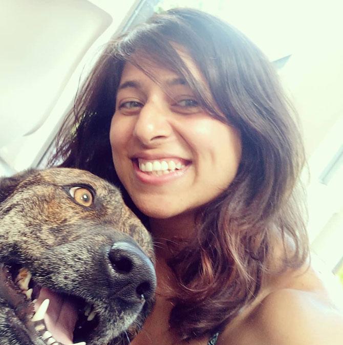 Ketaki Khare: The happiness of a fur friend!
