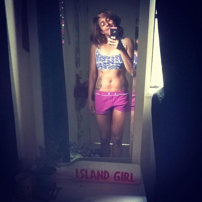 She trains at  Excellence Through Movement (ETM) CrossFit', and says that Crossfit has altered her life in more ways than one