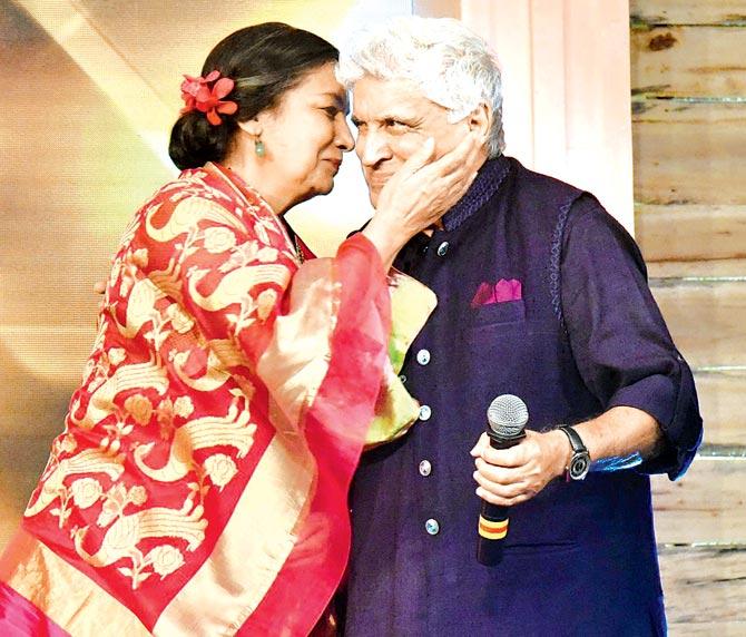 Javed Akhtar and Shabana Azmi:For Javed Akhtar and Shabana Azmi, love and marriage are very long roads that they have travelled together. Akhtar met Azmi while he was still married to Honey Irani. He also had two children at the time, Zoya and Farhan Akhtar. Javed Akhtar married  Shabana Azmi in 1984 and the couple have been living a happy married life since.