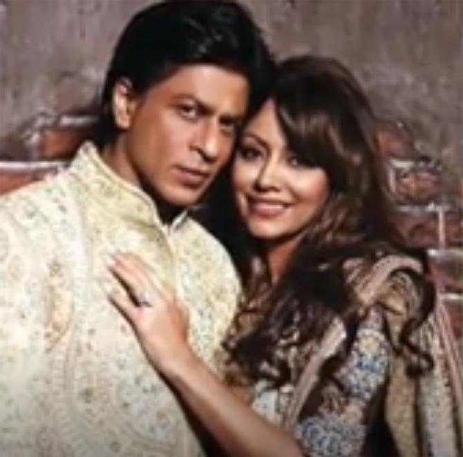 Shah Rukh Khan and Gauri Khan:Shah Rukh Khan and his wife Gauri Khan are among the front-runners for Bollywood's ideal couple. Speaking about how he met Gauri on Anupam Kher's Show, Kucch Bhi Ho Sakta Hai, Shah Rukh said, 'I am very shy in personal life. I had never asked a girl out. I danced with her, she was very good. I asked for her telephone number and she was the first girl with whom I had danced or asked for their number. I felt that she is the one for me, as she has not told me a 'no' for now.' Shah Rukh and Gauri have three kids - Aryan, Suhana and AbRam.