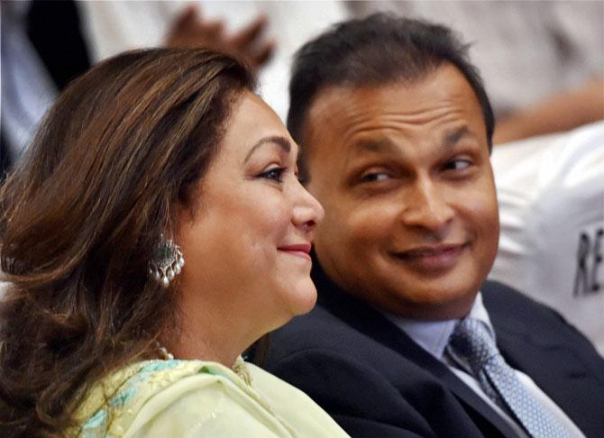 Anil and Tina Ambani:Anil Ambani met Bollywood actress, Tina Munim at a wedding and it was not love at first sight for the couple. With Tina putting off her date with Anil, it took many months before the duo got properly introduced to each other. Many years after their marriage, in an interview with Simi Garewal, Tina admitted, 'The first time I met him, I was quite struck by his simplicity. I found him very upfront and genuine.' The happily married couple have two children - Jai Anmol and Jai Anshul.