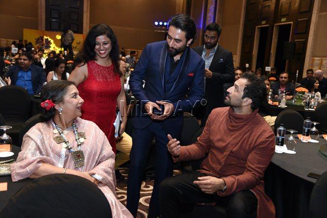 Shabana Azmi, Shekhar Ravjiani and Atul Kasbekar