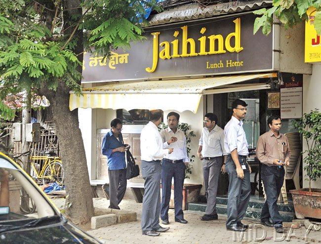 #15 Jaihind Lunch Home, Sea and smile  From a simple eatery in Dadar, to a popular seafood restaurant chain, Jaihind Lunch Home is the archetypal Mumbai success story. Known for its value-for-money, coastal fare, and generous portions, it's on our list for its middle class ethos, smart locations and no-nonsense approach. Their Konkani and Mangalorean fare are big draws When Jai Hind started in the late 1950s at their Sayani Road outpost, it served only vegetarian thalis. Dasu Shetty who worked there as an evening labourer moved on from being dishwasher, to waiter and eventually, manager. By then, the owner was getting old and with no heir in the family keen to take over, he handed it to Shetty. By that time, the place had begun to serve non-vegetarian fare but the numbers werenu2019t encouraging. It needed his magic touch and hands-on approach to turn things around. Today, the queues outside their outlets are testimony. The Clams Sukka, Bharli Bombil, Konkan Sagoti and riotous Chicken Kori Kari are some of their chart-toppers. The Shettys' vision to open the Lower Parel branch was a masterstroke that changed fortunes in the late 1990s, this was after all, an area that hadn't yet become a business district that it is today. Today, this iconic stop for seafood in Mumbai remains in the safe hands of Harish and Girish Shetty, second generation owners who continue to carry on the good work that their father did for a legacy that he built from scratch.  At: 6 Mantri Corner Building, Sayani Road, Prabhadevi. Call: 32951480 | At: 7/8 B, Madhav Bhavan, Lower Parel. Call: 32951481 At: Dr BR Ambedkar Road, Bandra (W) Call: 32951482  u2014 Fiona Fernandez