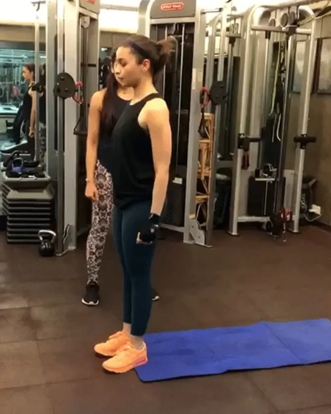 Alia Bhatt (seen here during one of her work out sessions) is a frequent visitor at Body Image. Alia Bhatt was last seen in the hit Gully Boy and the recently released Kalank and will appear in Brahmastra at the end of the year
