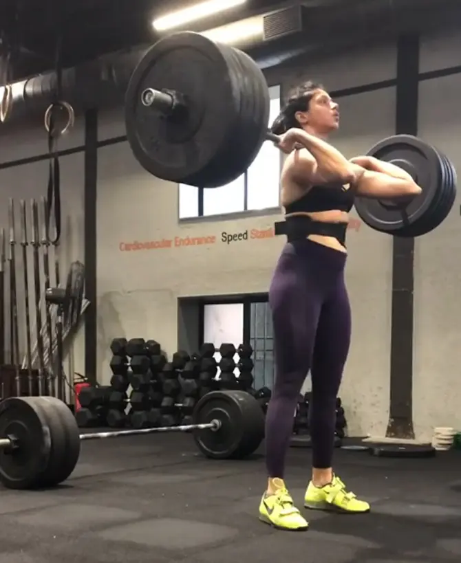 Crossfit combines a variety of exercise forms to provide a strenuous fitness session, so as to improve a person's overall health and fitness levels. Neha Agarwalla has perfected various exercises popularly incorporated in the workouts 
