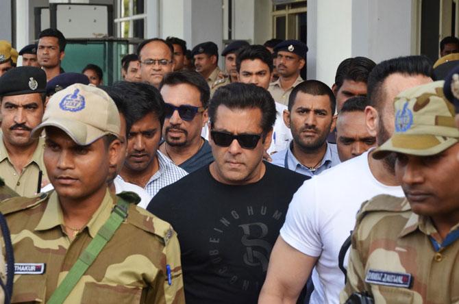 Bollywood superstar Salman Khan is always in the news, but many times it's for all the wrong reasons. He had some relief when a Jodhpur court acquitted him in an Arms Act case related to the alleged poaching of two blackbucks 18 years ago. But this is not the first time that Salman's has had a brush with the law. Here are some other instances when Bollywood's 'bad boy' faced legal troubles.