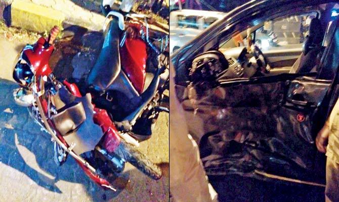 Going for a joyride on their scooter proved too costly for two friends when they rammed it into a Maruti Ritz car in Bandra-Kurla Complex (BKC). The incident took place after 9 pm when the deceased, a 17-year-old resident of Kurla, was riding his Suzuki scooter had bought about a month ago, with a pillion rider, age 18, a resident of Kalina. They reached BKC and were going towards Bandra when the two-wheeler crashed into the car.