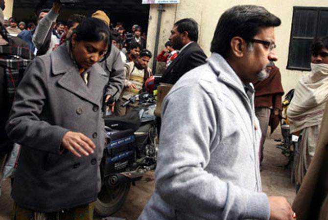 Feb 9: A special Ghaziabad court rejects CBI's closure report and orders that Rajesh and Nupur Talwar be tried for Aarushi's murder. The couple also face allegations of destruction of evidence. A CBI special court in Ghaziabad issues bailable warrants against the couple for not being present in court