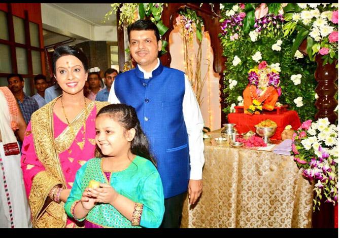 Amruta Fadnavis used to call Devendra Fadnavis 'sir'. She said it took some time and effort before she could drop the sir and call him Deven