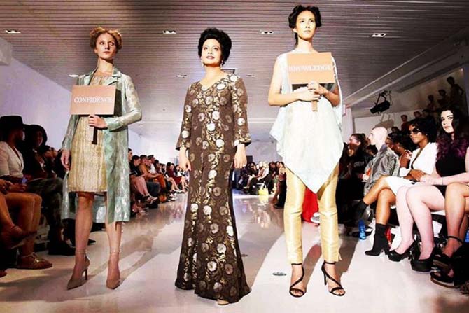 She recently walked the ramp at the New York Fashion Week as a showstopper for the Chasa Institute of Design and Technology, a Pune-based college