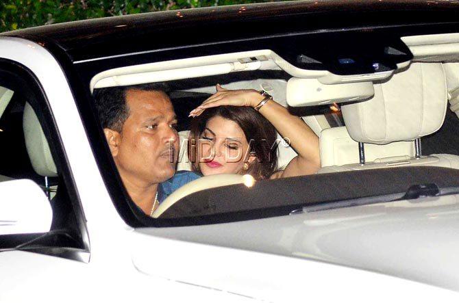 Jacqueline Fernandez arrives at Mukesh Ambani's bash welcoming London Mayor Sadiq Khan