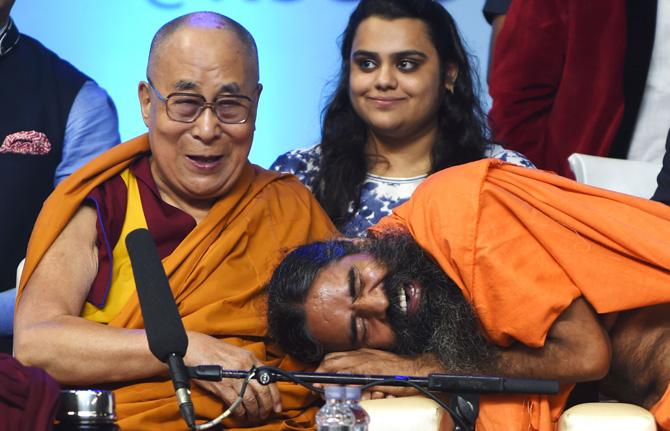 India and China have been locked in a standoff in the Dokalam area since June 16 after Chinese troops began constructing a road near the Bhutan trijunction. Commenting on the definition of secularism in the Indian context, the Dalai Lama said, 'Respect for all religions and even the non-believers too. This is the definition of secularism in Indian context'