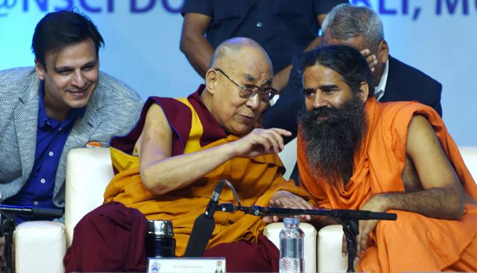 Tibetan spiritual leader the Dalai Lama said India and China cannot defeat each other and both the countries will have to live together as neighbours. The spirit of 'Hindi-Chini Bhai Bhai' is the only way forward, he stressed
