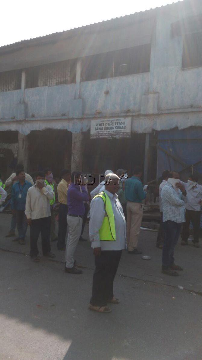 As a precaution against a stampede, security personnel were posted across the station to prevent large crowds from gathering