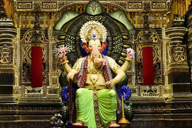 The Lalbaugcha Raja Ganesh idol has been organised by the Kambli family for over eight decades now