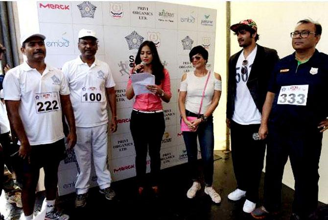 'The whole drug issue is a menace and is affecting the youth of the country on a very large level. We all as members of the society need to come out and do our bit by educating people and informing about the consequences,' Mandira said. 